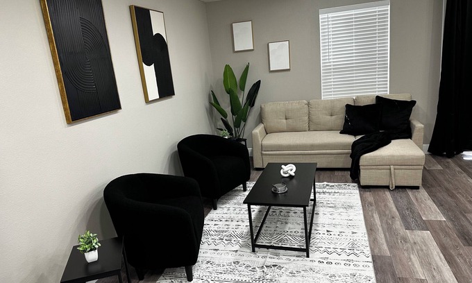 Bearss Plaza House | Modern cozy townhouse- USF-Busch Gardens -Raymond James Stadium -Amelia Arena