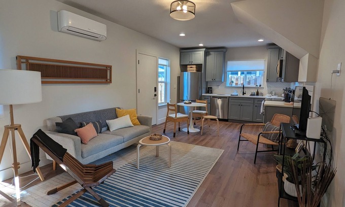 Woodstock House | Modern Detached ADU in SE PDX, 2 bedroom, 1.5 bathroom