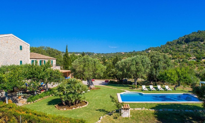 Son Servera Villa | Modern finca with garden, pool and sea views in Son Servera
