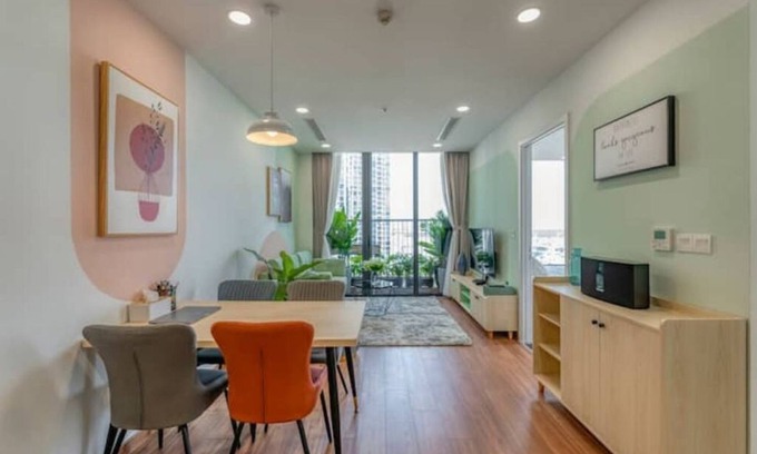 Tan Thuan Tay Apartment | Modern, fully equipped & stunning city view 2BR Apt. 5m to PMH