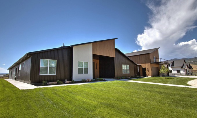 Garden City House | Modern Home w/Indoor Pool/Slide, Indoor Sports Court, 1.5 Acres, Sleeps 40