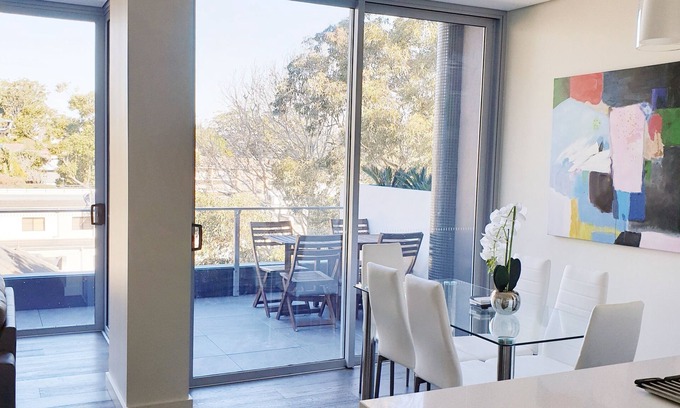 Point Frederick Apartment | MODERN LUXURY! 2B2B Apt, Water view, Location For work or relaxation.
