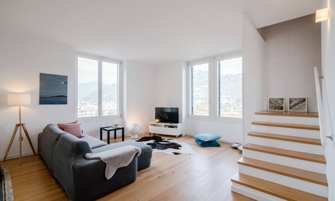 Como Apartment | Modern Luxury Attic - My Home In Como