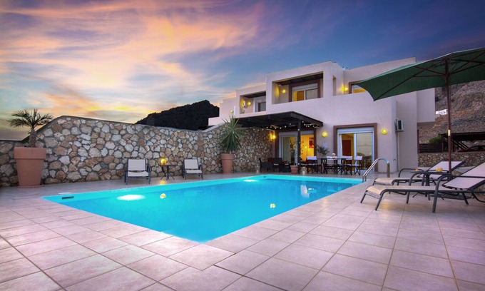 Lindos Villa | Modern Luxury Villa With Private Pool And Stunning Sea Views