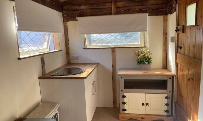 Turnchapel Cabin | Modern Shepherd's Hut at St Anne's