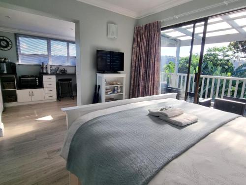 Plettenberg Bay Apartment | Modern Solar powered 1 bed studio apartment with amazing views