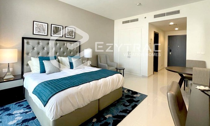 Dubai World Central Apartment | Modern Studio - Damac Celestia -Dubai South - Ezytrac Vacation Homes