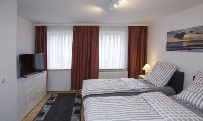 Grimma Apartment | Modern vacation apartment with living room/bedroom, kitchen and bathroom