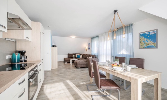 Loddin Apartment | Modern vacation apartment in Loddin with garden - quiet & close to nature on Usedom