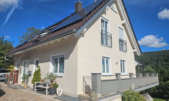 Heimbuchenthal Apartment | Modern vacation apartment in a very beautiful location, surrounded by forests and hiking trails!