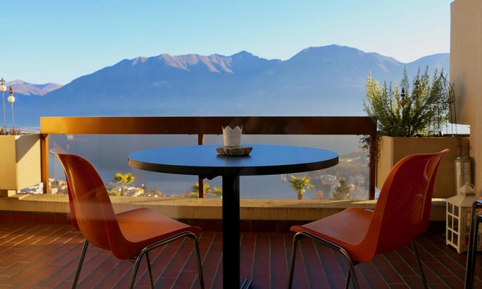 Orselina Apartment | Modern vacation studio on the 2nd floor for 1-2 persons.