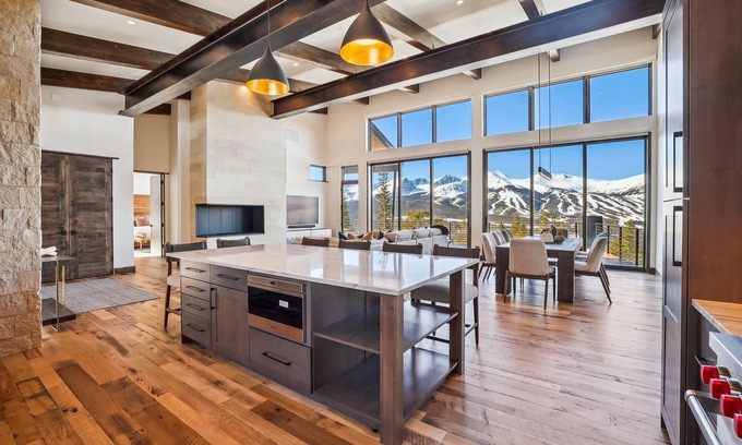 Baldy Mountain House | Modern View Manor: 30+ Night Rental - Private Hot Tub - Ski Area Views