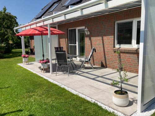 Winsen Apartment | moderne 2-Zimmer-Wohnung mit überdachter Terrasse