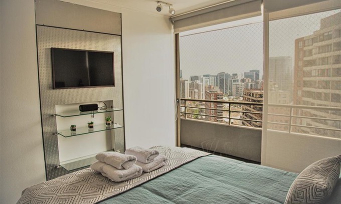 Apoquindo Apartment | Moderno y Estiloso Excelente Ubicación, Las Condes