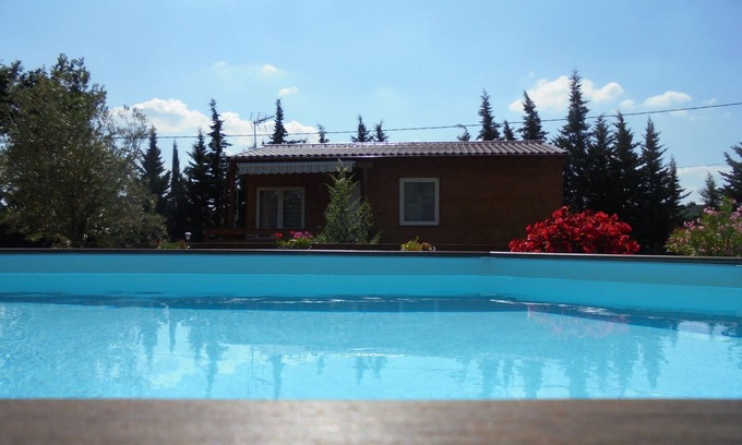 Montolieu Ski Chalet | Montolieu rental 4 people with swimming pool