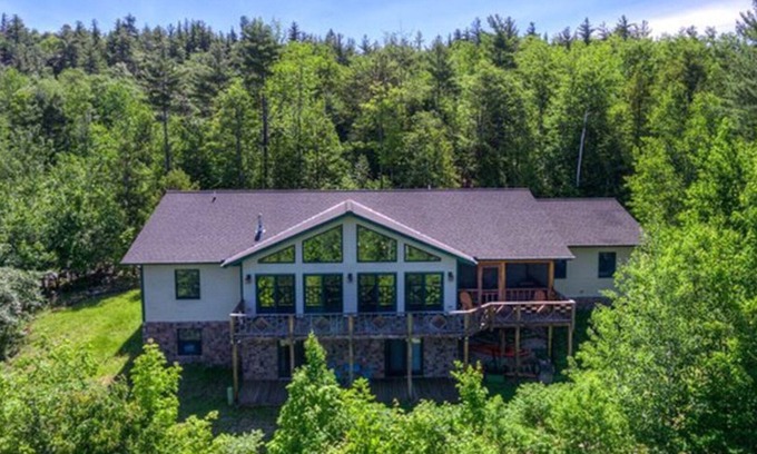 Wilmington House | Mountain Side Home With Absolutely Stunning Adirondack Mountain Views