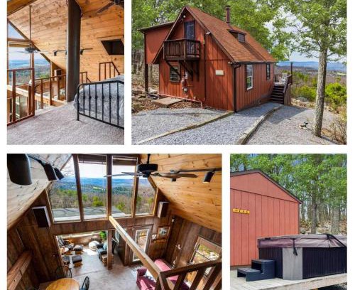 Capon Bridge Ski Chalet | Mountaintop Views, Hot Tub, Deck, Fire Pit & WiFi