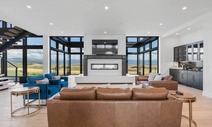 Tetonia House | Mtn Views & Private Hot Tub: Luxe Tetonia Retreat