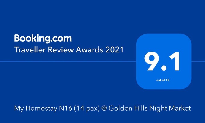 Brinchang House | My Homestay N16 (14 pax) @ Golden Hills Night Market