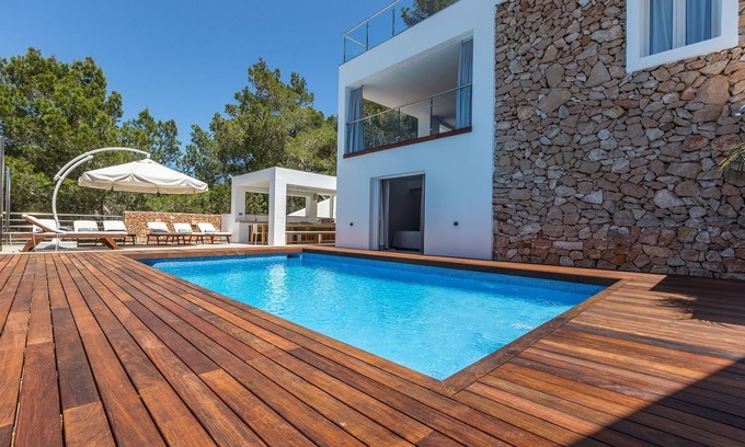 Sant Antoni de Portmany Villa | My Rental Homes - Baloo with private pool, internet wifi air conditioning