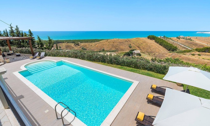 Montallegro Villa | My Rental Homes - Villa Carousel with sea view, pool and and large terraces