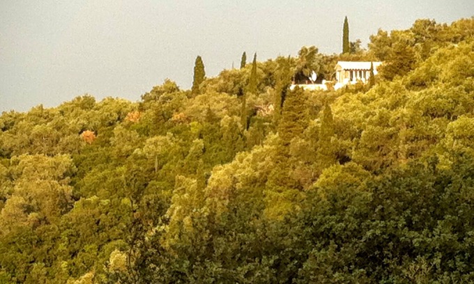 Liapades House | Natural stone house w. Dream view: bright, exclusive, close to the beach 0829K91000515701