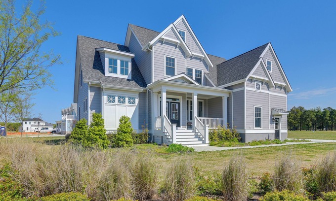 Cape Charles House | Near Beach & Trails: Elegant Home in Cape Charles!