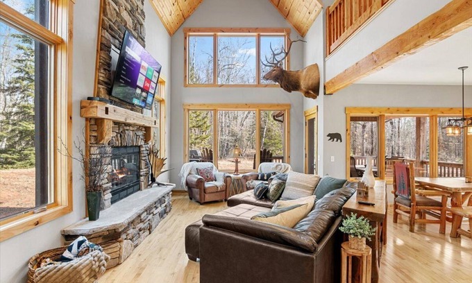 Douglas County House | Nemadji Lodge! Sauna/30x 40 Game Rm/Pong/Beanbags/Darts Atv/snowmobile/Firepitn