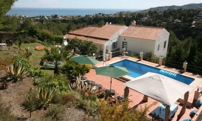 Frigiliana Villa | Nerja: Beautiful villa with private pool, garden and stunning views