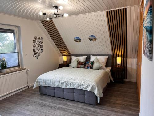 Osdorf House | Neues Ferienhaus an der Ostsee mit Sauna,Kamin und Garten