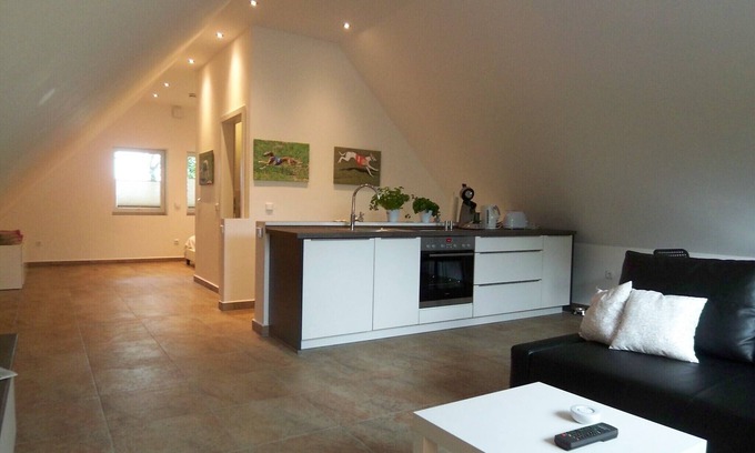 Geestland Apartment | NEW 2015: apartment with 8000 sqm dog walkers, in Cottage, upper floor, 45sqm
