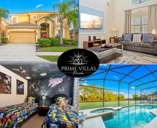 Watersong House | New - 6 Bed - Game Room - Pool - No Rear Neighbors