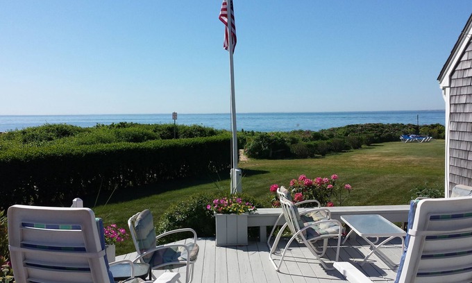 East Falmouth House | New addition/Renovation! EXPANSIVE OCEAN VIEWS. Family friendly, quiet beach.n
