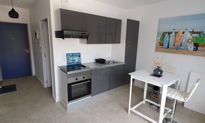La Tranche-sur-Mer Apartment | New apartment in private residence with swimming pool