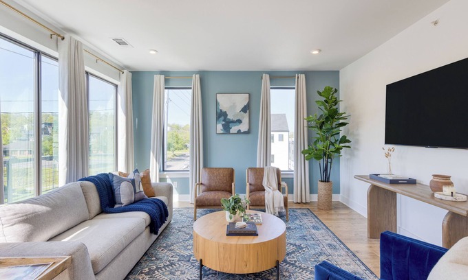 Nashville House | New Build Condo Walk to Dining, Nightlife & Music Near Midtown | Heights #405