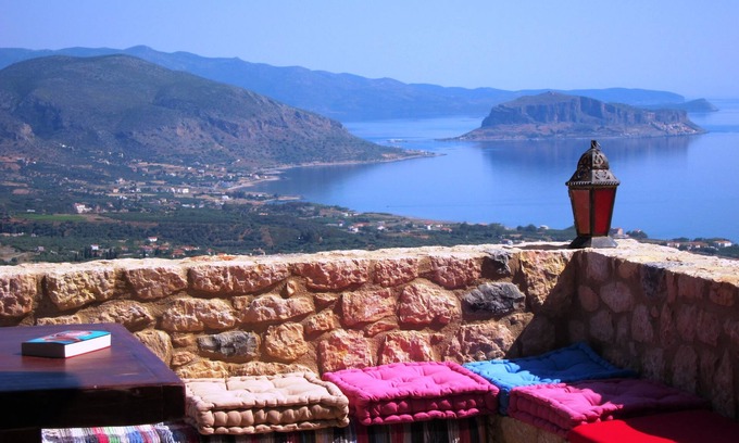 Monemvasia Villa | New Built Luxury Villa With External Spa, Stunning Sea Views Peaceful Location