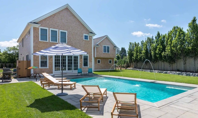 Edgartown House | New Custom Built Home With A Pool In Edgartown