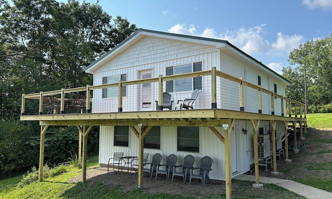 Ellicottville House | New deck/exterior! Quiet retreat on the hill