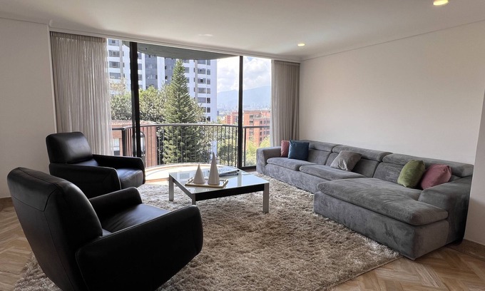 Astorga Apartment | NEW LISTING! Luxurious & Spacious Apartment on the Golden Mile of Medellin!