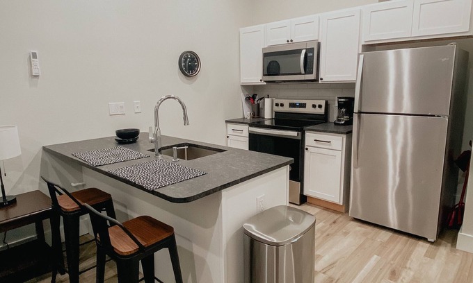 Dodge City Apartment | NEW Luxury Loft in Historic Downtown, The Jovie!