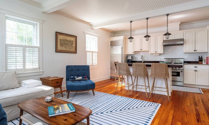 Nantucket Town Condo | New Luxury Two-Bedroom Nantucket-chic Town Condo - Minutes Walk Beach