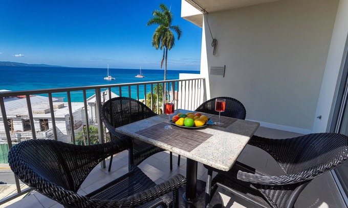 Montego Bay Apartment | New Modern Ocean View 2Bed2Bath Hip Strip