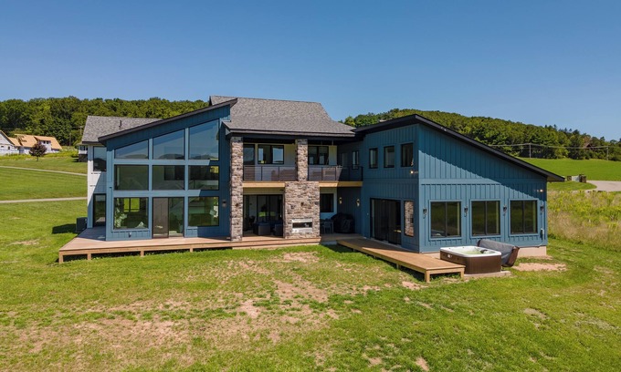 Waterfront Greens House | New! Namastay at the Lake: Lake Access, Indoor Pool, Dogs Ok, Hot Tub!