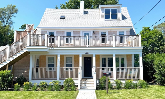 Provincetown Condo | NEW! Ptown Pearl–Rare Gem w/Porch + Deck, Parking + Prime Local, 2BR/AC/Grill