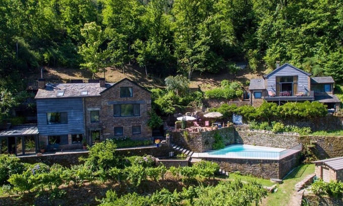 Reriz House | New Quinta! Rural Exclusive Stone Cottage Home, Riverside Paiva 6-14npax