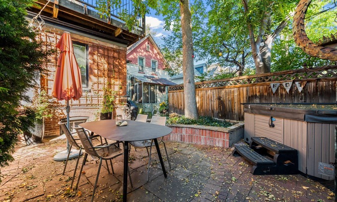 City Park West Apartment | New! Urban Nest in the Heart of Uptown Denver - Hot Tub/Desk/Outdoor Oasis