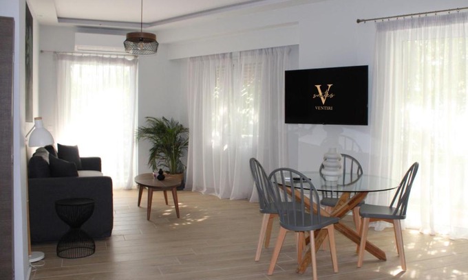 Kolonaki Apartment | New Ventiri Family Suite 1, near Hilton, Athens central, fully equipped
