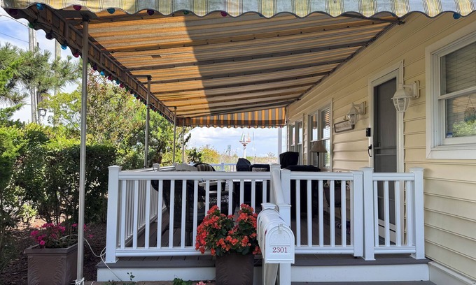 Gold Coast House | Newly listed in OCNJ, premier beachfront location, 3 bedroom 2 bath, sleeps 8!