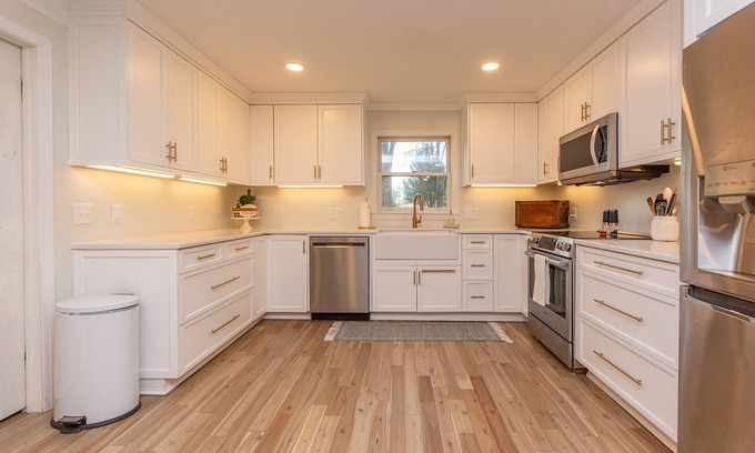Trinity House | Newly Renovated; Home Office; Golf Course Nearby