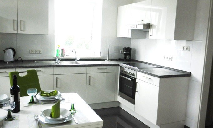 Retzow Apartment | Newly restored four-sided farm Retzow (Cornflower)